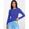 imageANRABESS Womens Boat Neck Long Sleeve Shirts Rib Knit Slim Fitting Tops Basic Tees 2025 Casual Comfy Fall Outfits ClothesRolay Blue