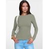 imageANRABESS Womens Boat Neck Long Sleeve Shirts Rib Knit Slim Fitting Tops Basic Tees 2025 Casual Comfy Fall Outfits ClothesSaga Green