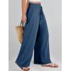 imageANRABESS Womens Linen Pants Summer Casual Palazzo Beach Pant Drawstring High Waist Wide Leg Trousers Vacation OutfitsDeep Blue