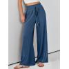imageANRABESS Womens Linen Pants Summer Casual Palazzo Beach Pant Drawstring High Waist Wide Leg Trousers Vacation OutfitsDeep Blue