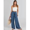 imageANRABESS Womens Linen Pants Summer Casual Palazzo Beach Pant Drawstring High Waist Wide Leg Trousers Vacation OutfitsDeep Blue
