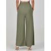 imageANRABESS Womens Linen Pants Summer Casual Palazzo Beach Pant Drawstring High Waist Wide Leg Trousers Vacation OutfitsOlive