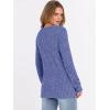 imageANRABESS Womens Long Sleeve Henley Shirts Button Down Tunic Tops Fall Lightweight Sweaters Business Casual Blouses 2025Deep Blue