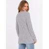 imageANRABESS Womens Long Sleeve Henley Shirts Button Down Tunic Tops Fall Lightweight Sweaters Business Casual Blouses 2025Grey