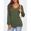 imageANRABESS Womens Long Sleeve Shirts Casual Loose V Neck Basic Tees Tops 2025 Fall TShirt OutfitsArmy Green
