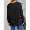 imageANRABESS Womens Long Sleeve T Shirts Split Side Tunic Tops 2025 Fall OutfitsBlack