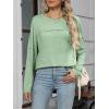 imageANRABESS Womens Long Sleeve T Shirts Split Side Tunic Tops 2025 Fall OutfitsLight Green
