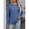 imageANRABESS Womens Long Sleeve T Shirts Split Side Tunic Tops 2025 Fall OutfitsNavy