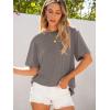 imageANRABESS Womens Oversized T Shirts Short Sleeve Crewneck Tops Casual Loose Basic Tee Shirts 2025 Summer Trendy OutfitsBrown Grey