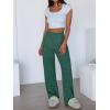 imageANRABESS Womens Ribbed Knit Lounge Pajama Pants Casual Elastic High Waist Loose Wide Leg Pants 2025 Fall Comfy PJ BottomsGreen