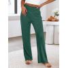 imageANRABESS Womens Ribbed Knit Lounge Pajama Pants Casual Elastic High Waist Loose Wide Leg Pants 2025 Fall Comfy PJ BottomsGreen