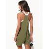 imageANRABESS Womens Rompers Summer Casual Loose Sleeveless Overalls Spaghetti Strap Shorts Jumpsuit 2025 Beach Vacation OutfitsArmy Green