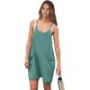 imageANRABESS Womens Rompers Summer Casual Loose Sleeveless Overalls Spaghetti Strap Shorts Jumpsuit 2025 Beach Vacation OutfitsCyan
