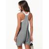 imageANRABESS Womens Rompers Summer Casual Loose Sleeveless Overalls Spaghetti Strap Shorts Jumpsuit 2025 Beach Vacation OutfitsDeep Grey