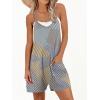 imageANRABESS Womens Rompers Summer Casual Loose Sleeveless Overalls Spaghetti Strap Shorts Jumpsuit 2025 Beach Vacation OutfitsDiamond Stripe