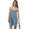 imageANRABESS Womens Rompers Summer Casual Loose Sleeveless Overalls Spaghetti Strap Shorts Jumpsuit 2025 Beach Vacation OutfitsLight Blue