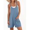 imageANRABESS Womens Rompers Summer Casual Loose Sleeveless Overalls Spaghetti Strap Shorts Jumpsuit 2025 Beach Vacation OutfitsLight Blue