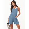 imageANRABESS Womens Rompers Summer Casual Loose Sleeveless Overalls Spaghetti Strap Shorts Jumpsuit 2025 Beach Vacation OutfitsLight Blue