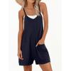 imageANRABESS Womens Rompers Summer Casual Loose Sleeveless Overalls Spaghetti Strap Shorts Jumpsuit 2025 Beach Vacation OutfitsNavy Blue