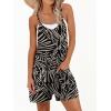 imageANRABESS Womens Rompers Summer Casual Loose Sleeveless Overalls Spaghetti Strap Shorts Jumpsuit 2025 Beach Vacation OutfitsZebra