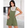 imageANRABESS Womens Short Overalls Summer Adjustable Strap Loose Fit Bib Shortalls Rompers Spring Travel Vacation ClothesArmy Green