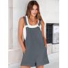 imageANRABESS Womens Short Overalls Summer Adjustable Strap Loose Fit Bib Shortalls Rompers Spring Travel Vacation ClothesGray Blue