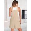 imageANRABESS Womens Short Overalls Summer Adjustable Strap Loose Fit Bib Shortalls Rompers Spring Travel Vacation ClothesKhaki