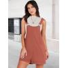 imageANRABESS Womens Short Overalls Summer Adjustable Strap Loose Fit Bib Shortalls Rompers Spring Travel Vacation ClothesRust