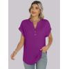 imageANRABESS Womens Short Sleeve Henley Tops V Neck Dressy Casual Blouses Summer Trendy Tee Shirts 2025 Vacation Fashion ClothesPurple
