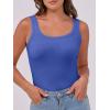 imageANRABESS Womens Sleeveless Scoop Neck Tank Top Ribbed Fitted Summer Basic Slim Cute Tops 2025Blue