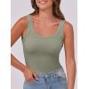 imageANRABESS Womens Sleeveless Scoop Neck Tank Top Ribbed Fitted Summer Basic Slim Cute Tops 2025Sage Green