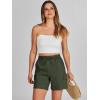 imageANRABESS Womens Summer Shorts 2025 Dressy Casual Hiking Cargo Shorts Trendy Outdoor Outfits 6 PocketsArmy Green