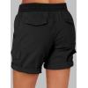 imageANRABESS Womens Summer Shorts 2025 Dressy Casual Hiking Cargo Shorts Trendy Outdoor Outfits 6 PocketsBlack