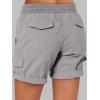 imageANRABESS Womens Summer Shorts 2025 Dressy Casual Hiking Cargo Shorts Trendy Outdoor Outfits 6 PocketsGray