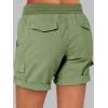 imageANRABESS Womens Summer Shorts 2025 Dressy Casual Hiking Cargo Shorts Trendy Outdoor Outfits 6 PocketsGreen