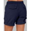 imageANRABESS Womens Summer Shorts 2025 Dressy Casual Hiking Cargo Shorts Trendy Outdoor Outfits 6 PocketsNavy Blue
