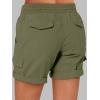imageANRABESS Womens Summer Shorts 2025 Dressy Casual Hiking Cargo Shorts Trendy Outdoor Outfits 6 PocketsOlive