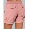 imageANRABESS Womens Summer Shorts 2025 Dressy Casual Hiking Cargo Shorts Trendy Outdoor Outfits 6 PocketsPink