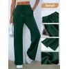 imageANRABESS Womens Wide Leg Sweatpants High Waist Baggy Flared Pants Drawstring Athletic Joggers Sweat PantsDark Green
