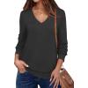 imageANRABESS Womens Long Sleeve Shirts Casual Loose V Neck Basic Tees Tops 2025 Fall TShirt OutfitsBlack