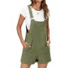 imageANRABESS Womens Short Overalls Summer Adjustable Strap Loose Fit Bib Shortalls Rompers Spring Travel Vacation ClothesArmy Green