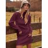 imageANRABESS Women Long Sleeve Turtle Mock Neck Rib Knit Stretch Slim Fitted Bodycon Sweater Mini Short Dress 2025 Fall OutfitsWine Red