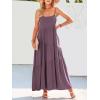 imageANRABESS Women Summer Casual Loose Sleeveless Sundress Spaghetti Strap Flowy Boho Linen Beach Vacation Maxi Long DressDark Purple
