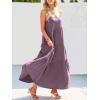 imageANRABESS Women Summer Casual Loose Sleeveless Sundress Spaghetti Strap Flowy Boho Linen Beach Vacation Maxi Long DressDark Purple