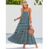 imageANRABESS Women Summer Casual Loose Sleeveless Sundress Spaghetti Strap Flowy Boho Linen Beach Vacation Maxi Long DressFloral Green