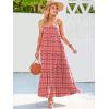 imageANRABESS Women Summer Casual Loose Sleeveless Sundress Spaghetti Strap Flowy Boho Linen Beach Vacation Maxi Long DressFloral Red White