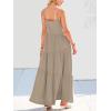 imageANRABESS Women Summer Casual Loose Sleeveless Sundress Spaghetti Strap Flowy Boho Linen Beach Vacation Maxi Long DressGray