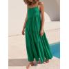 imageANRABESS Women Summer Casual Loose Sleeveless Sundress Spaghetti Strap Flowy Boho Linen Beach Vacation Maxi Long DressGreen