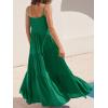 imageANRABESS Women Summer Casual Loose Sleeveless Sundress Spaghetti Strap Flowy Boho Linen Beach Vacation Maxi Long DressGreen