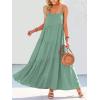 imageANRABESS Women Summer Casual Loose Sleeveless Sundress Spaghetti Strap Flowy Boho Linen Beach Vacation Maxi Long DressLake